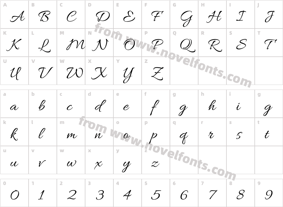 AlluraCharacter Map