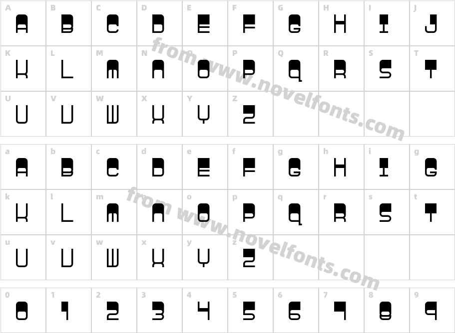 Highstruct RegularCharacter Map