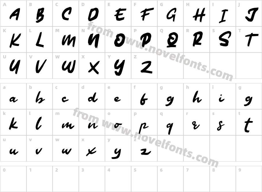 Hilbern FREECharacter Map