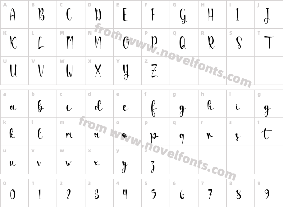 Hillaya-PERSONAL USECharacter Map