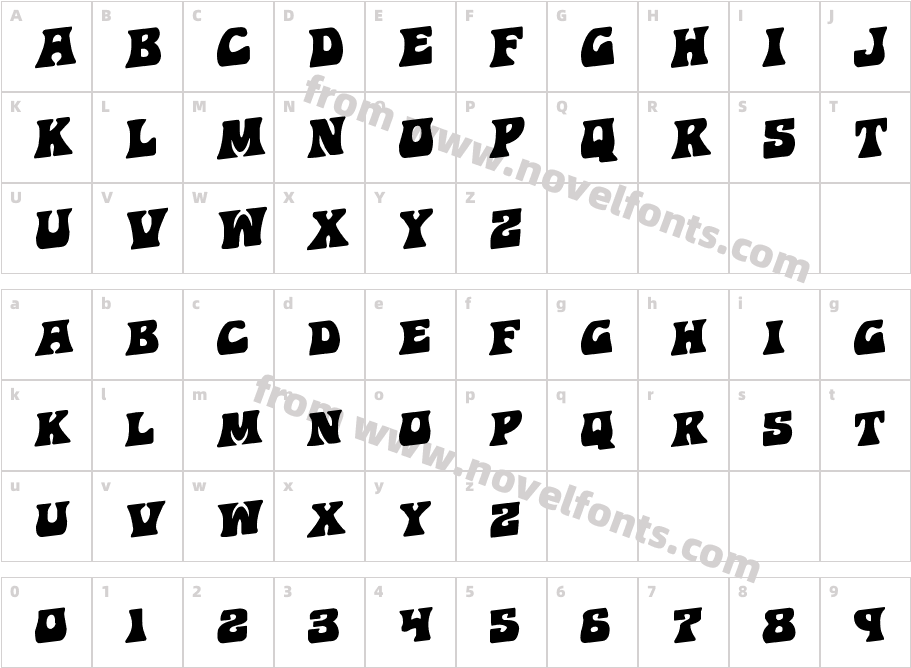 Hip Pocket RotalicCharacter Map