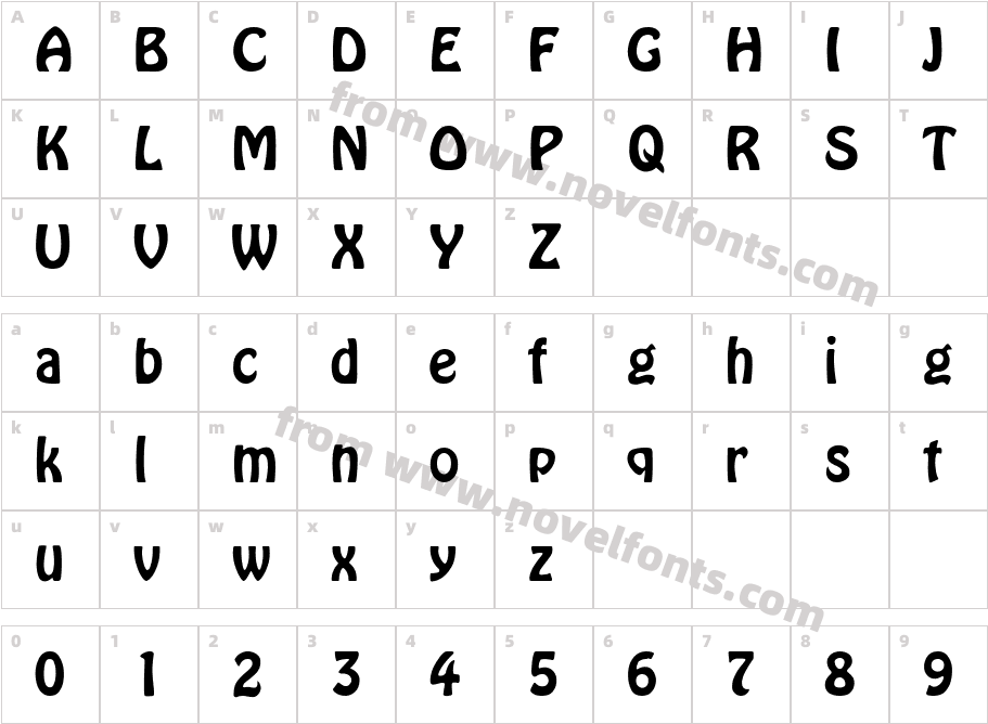 Hobo-ThinCharacter Map