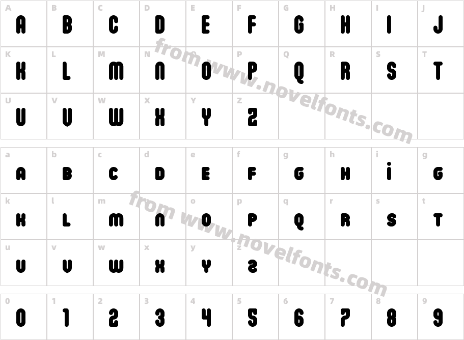 Hors D'oeuvres The GarterCharacter Map