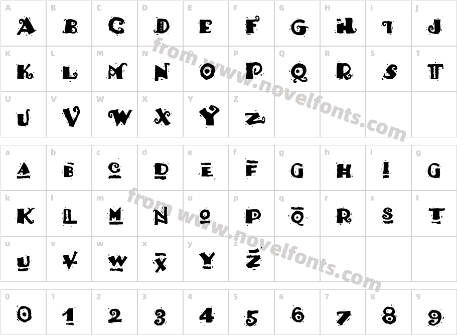 HotTamaleCharacter Map