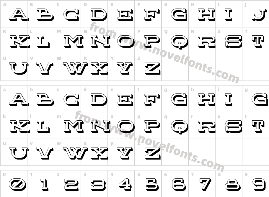 HotladyCharacter Map