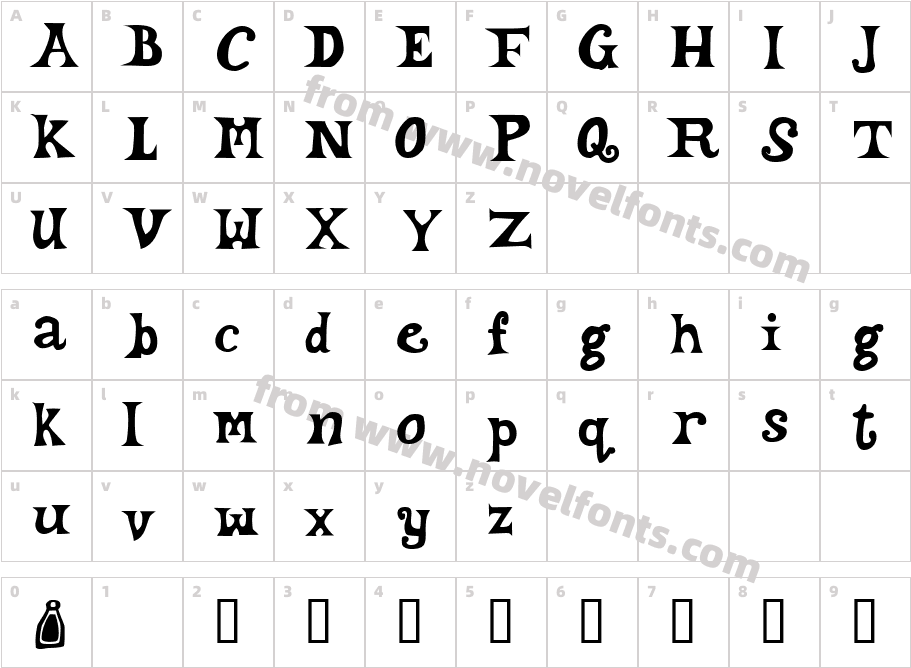 Hourly, DailyCharacter Map