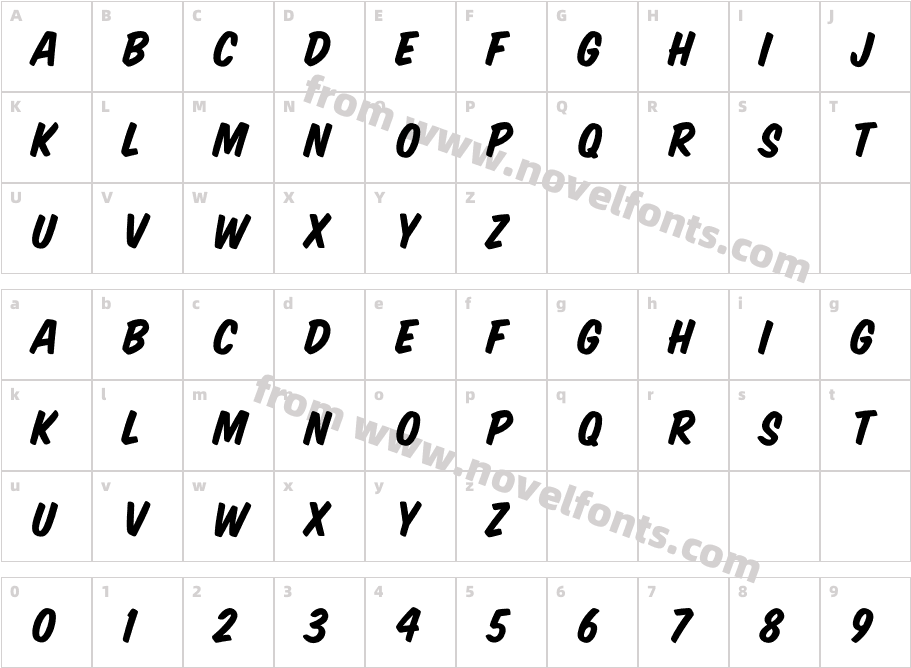 HouseSampler-HouseSlantCharacter Map