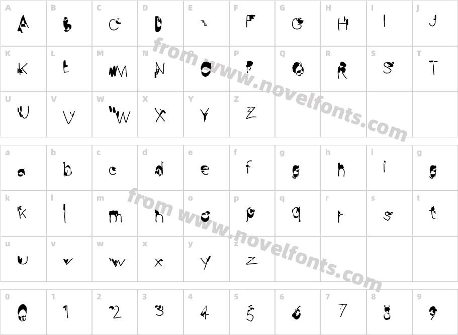 Hussar Wojna 2Character Map