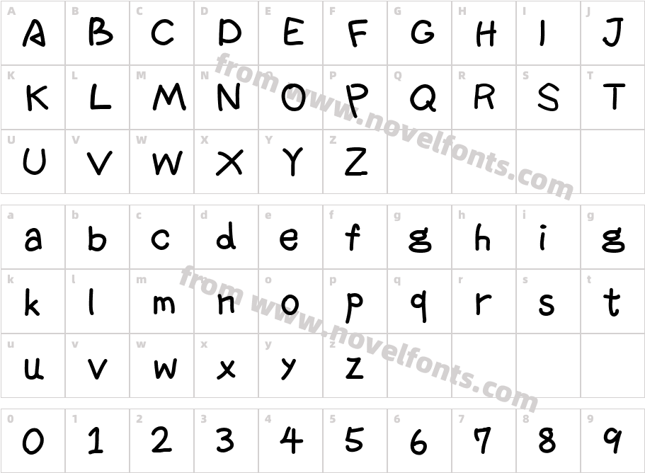 HyFWoolBall MediumCharacter Map