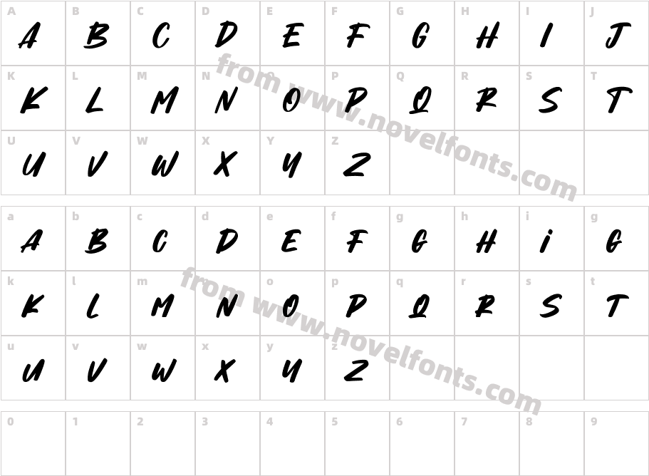 Hybridge Free RegularCharacter Map