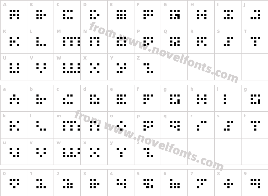 IconianCharacter Map