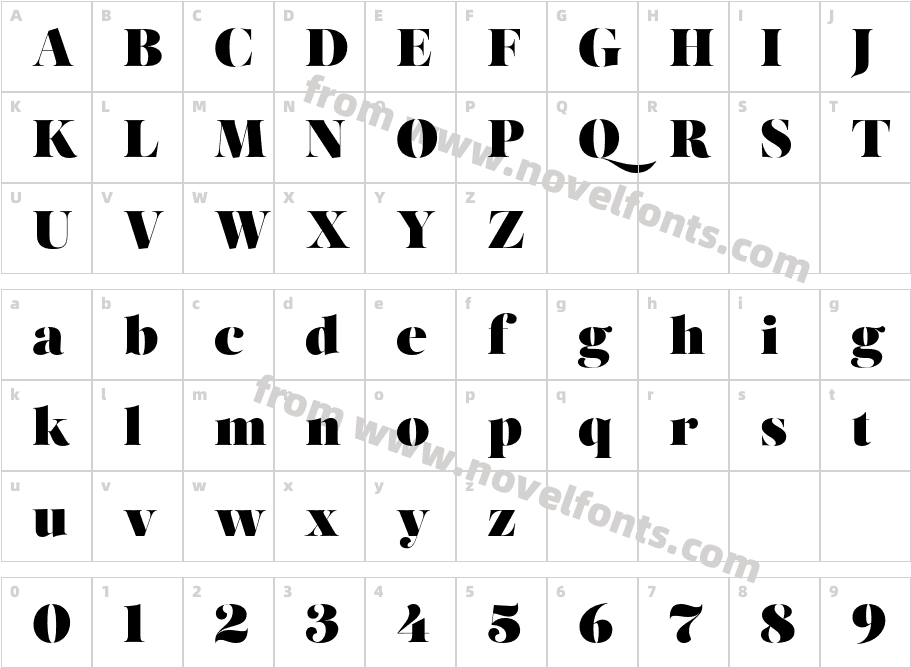SalomeCharacter Map