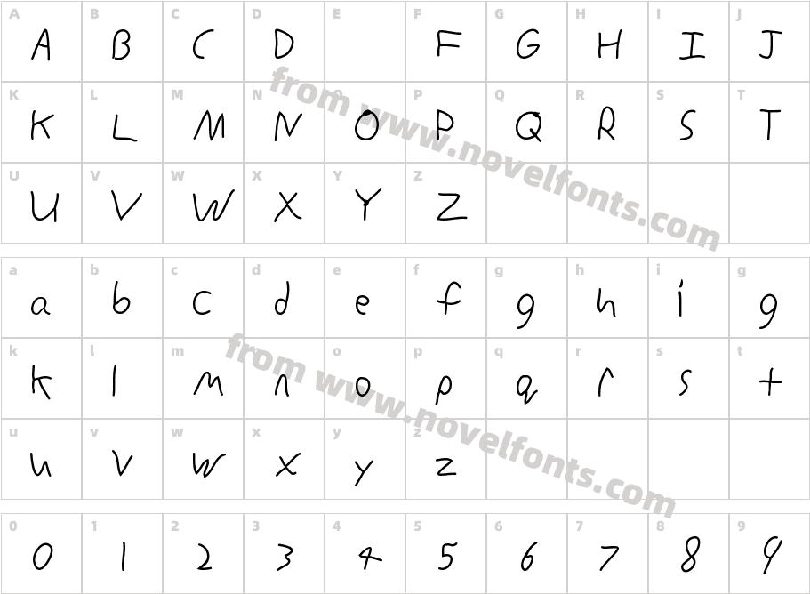 InconsistentPrint-RegularCharacter Map