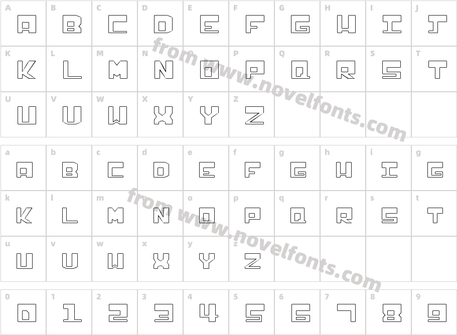 InfectionCharacter Map