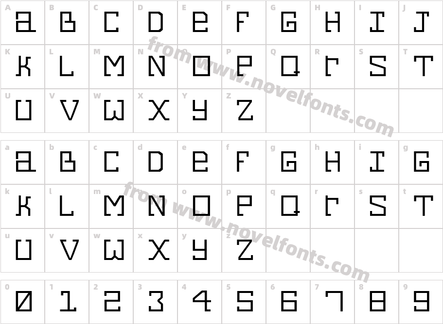 AlpheccaCharacter Map