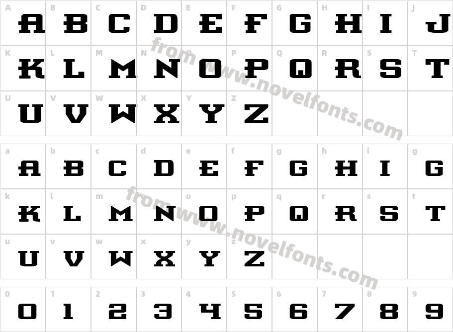 Interceptor ExpandedCharacter Map