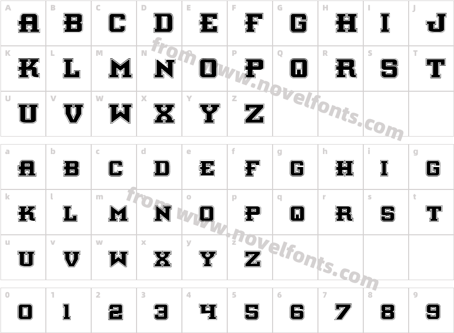 Interceptor ProCharacter Map