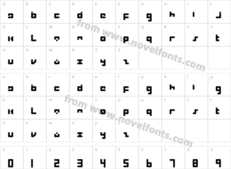 IntercorpCharacter Map