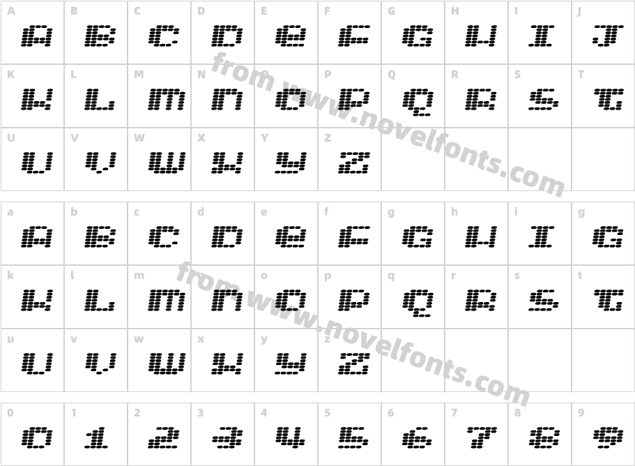 Intergalaktika 2Character Map