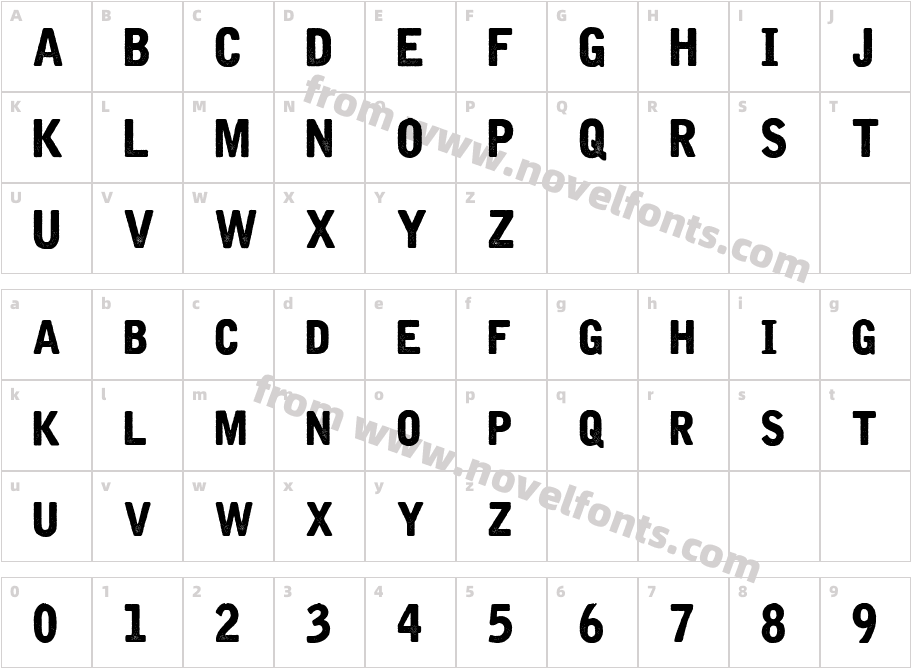 Iron & BrineCharacter Map