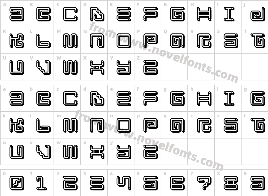 Iron Lounge Smart DotCharacter Map