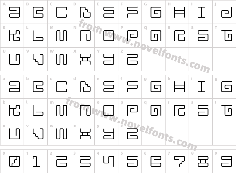 Iron LoungeCharacter Map