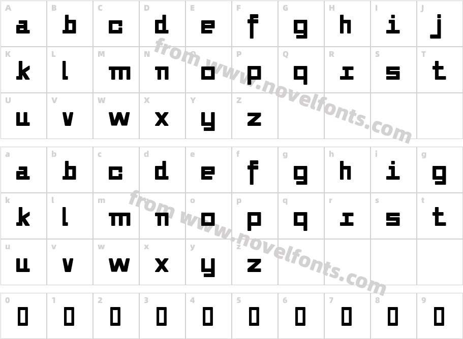 AlvedonCharacter Map