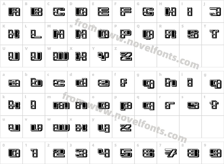 IteganyagiheCharacter Map