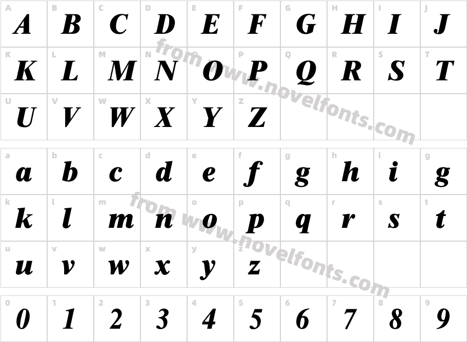 Itimes-HeavyCharacter Map