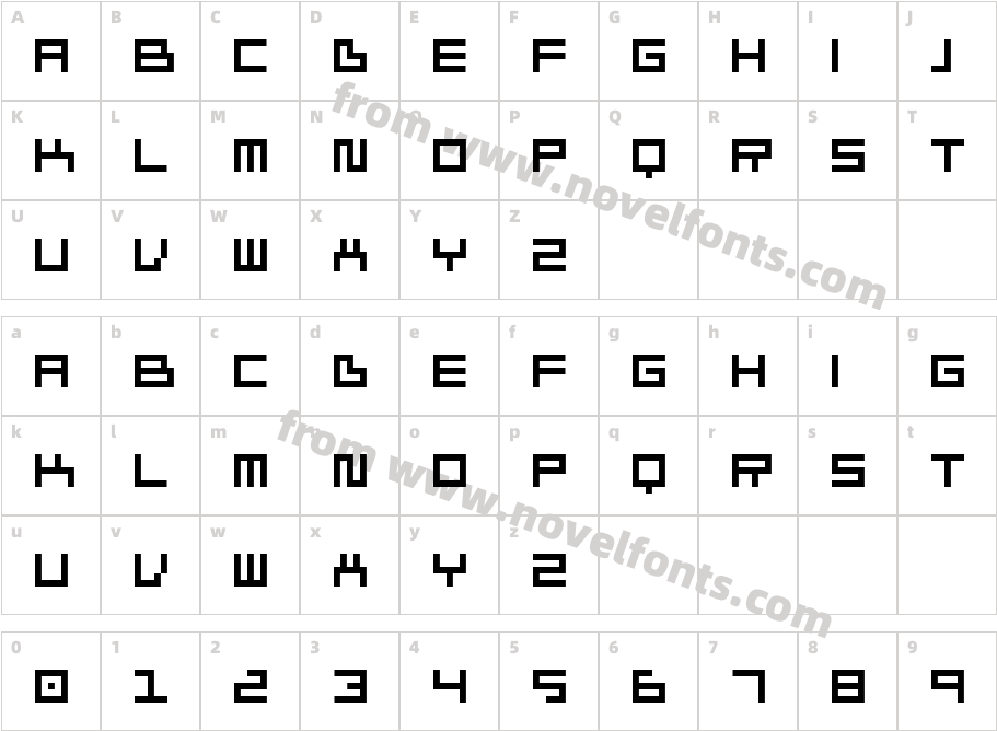 IvorgCharacter Map