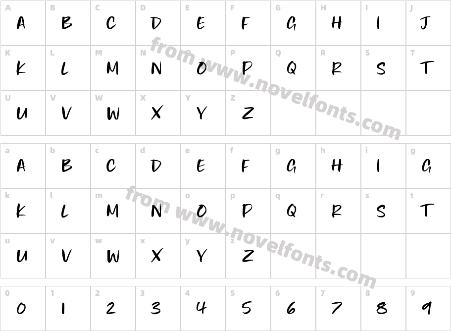 Ivory Heart SolidCharacter Map