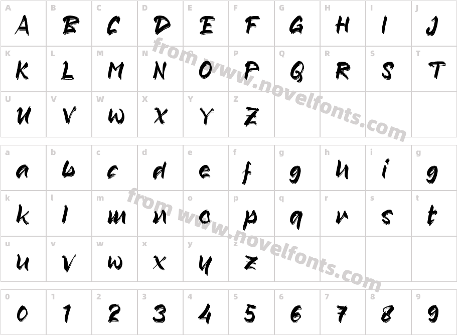 Always Smile_Character Map