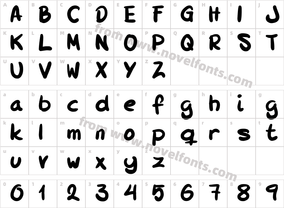 JLEECharacter Map