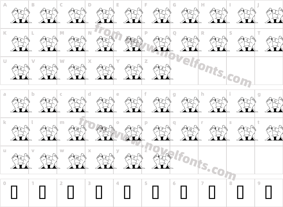 JLR QuincyCharacter Map