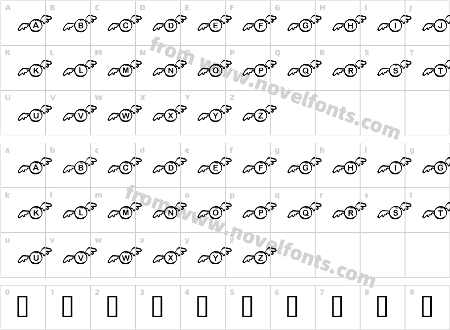 JLR SnitchCharacter Map