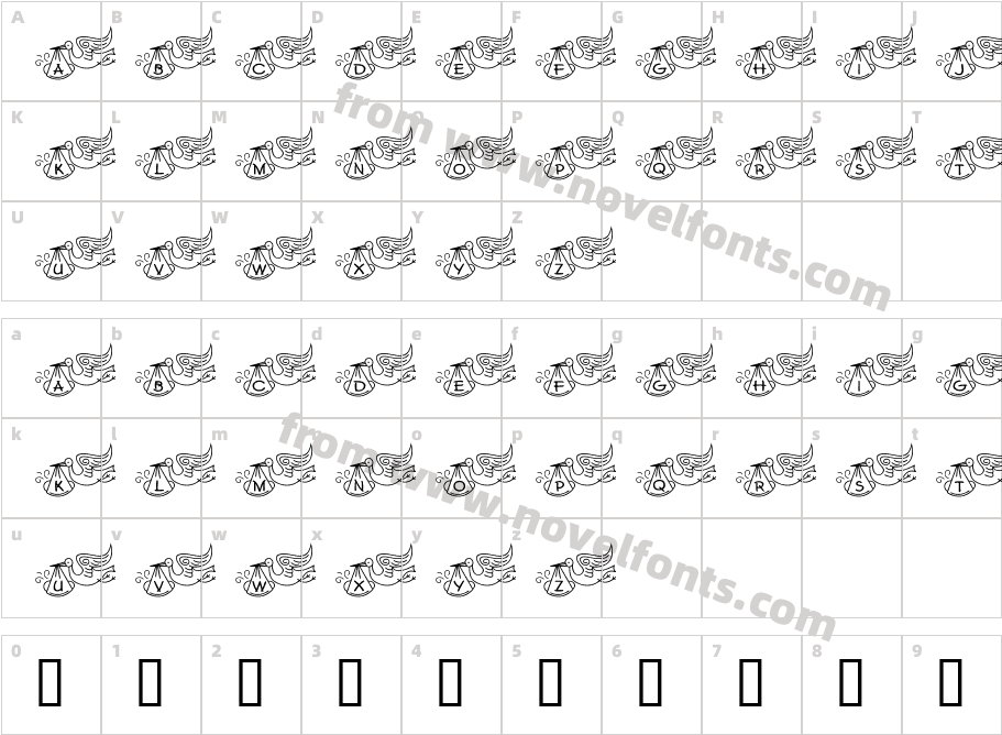 JLR Special DeliveryCharacter Map