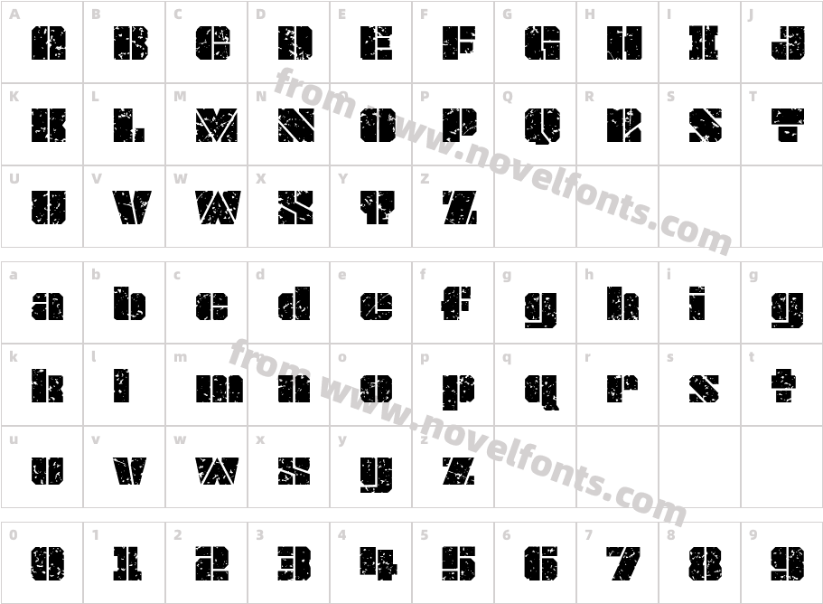 JLSOverKillGrungeNormalCharacter Map