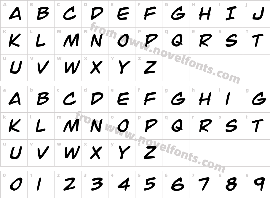 Jack Armstrong  ItalicCharacter Map