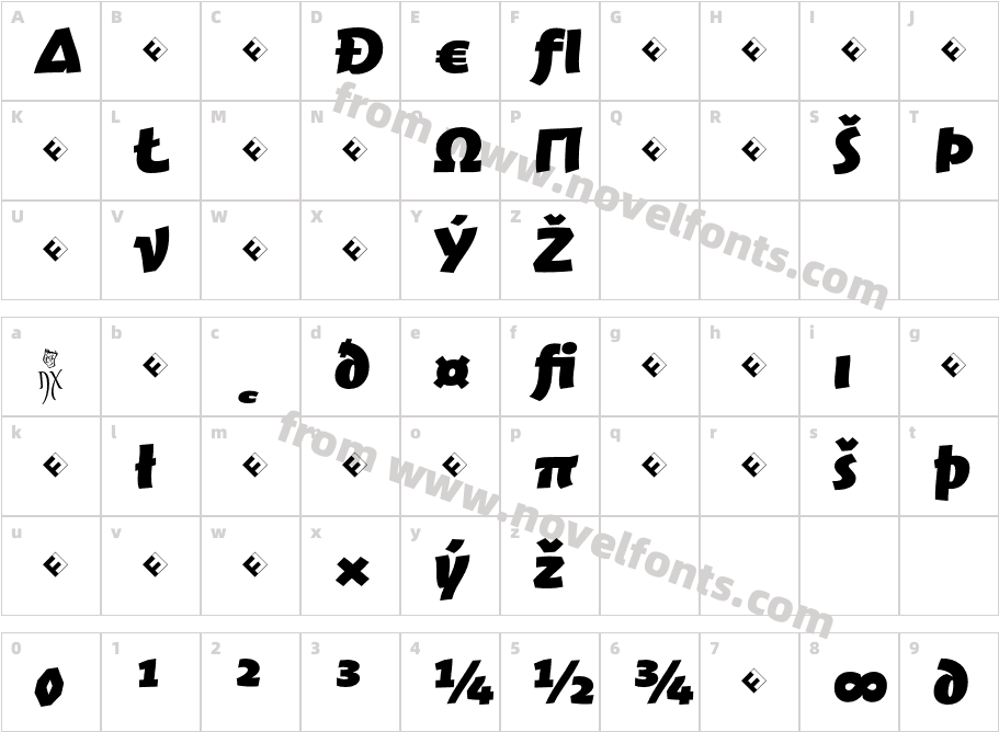 Jambono-BlackExpertCharacter Map