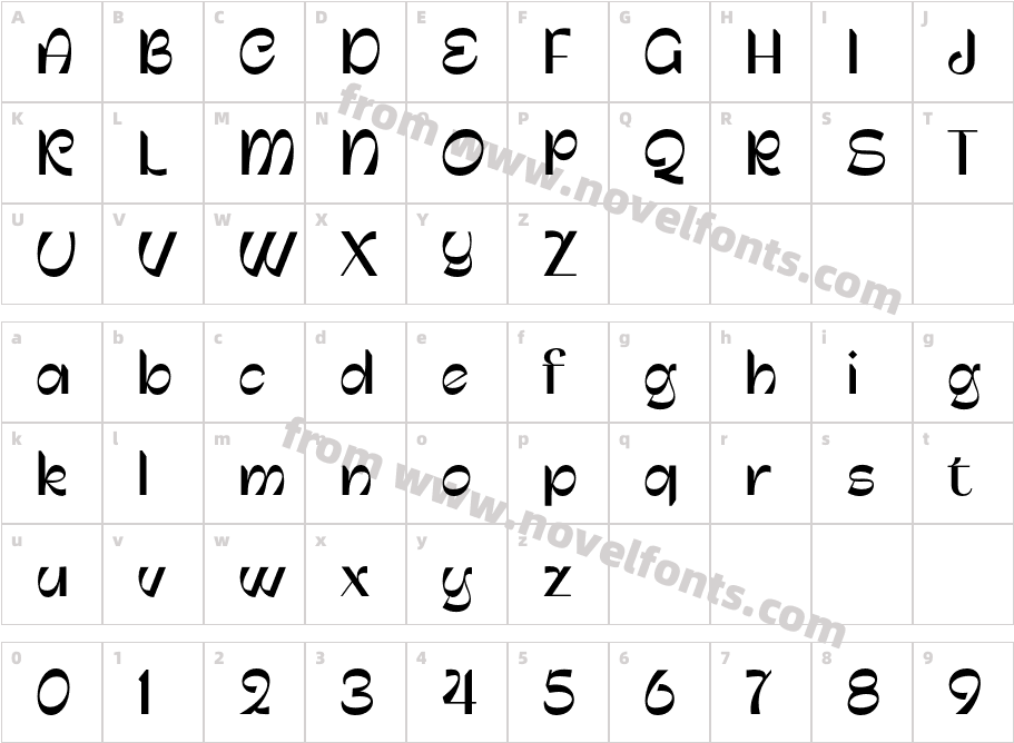 Wonosera DemoCharacter Map