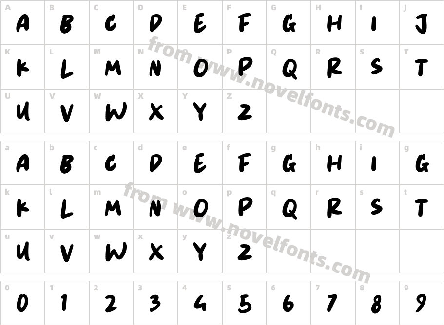 JaslikeCharacter Map