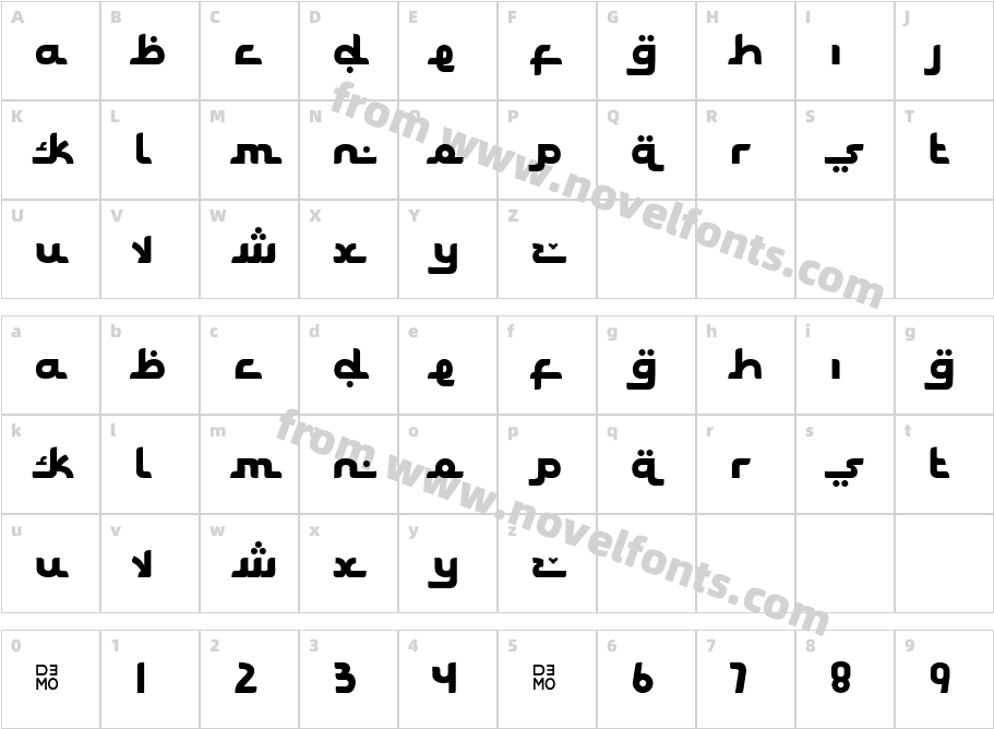 Jasmeen_demoCharacter Map