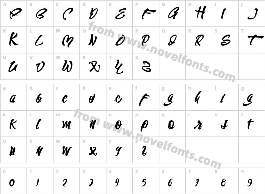 wild styleCharacter Map