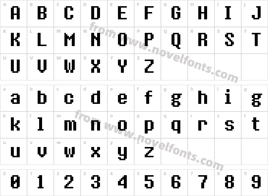 8bitoperator RegularCharacter Map