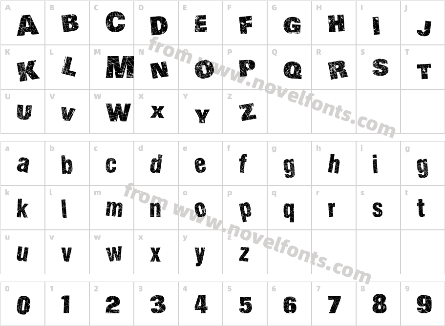 Action of the Time UCCharacter Map