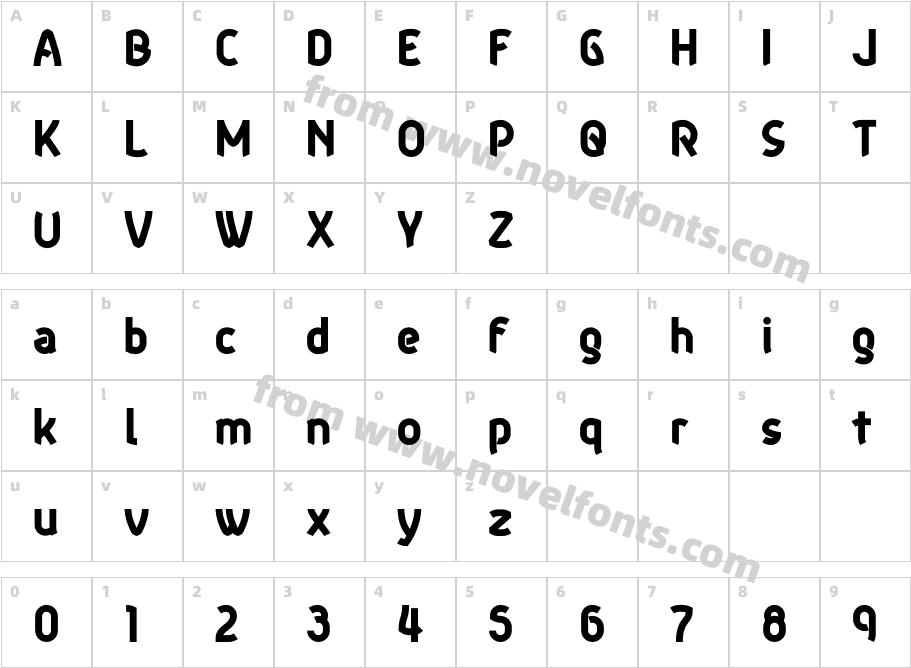 Aeolus Pro BoldCharacter Map