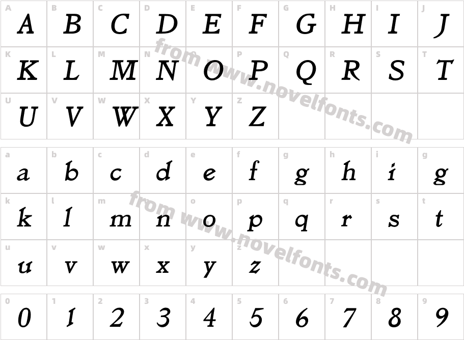 JensonLOblCharacter Map