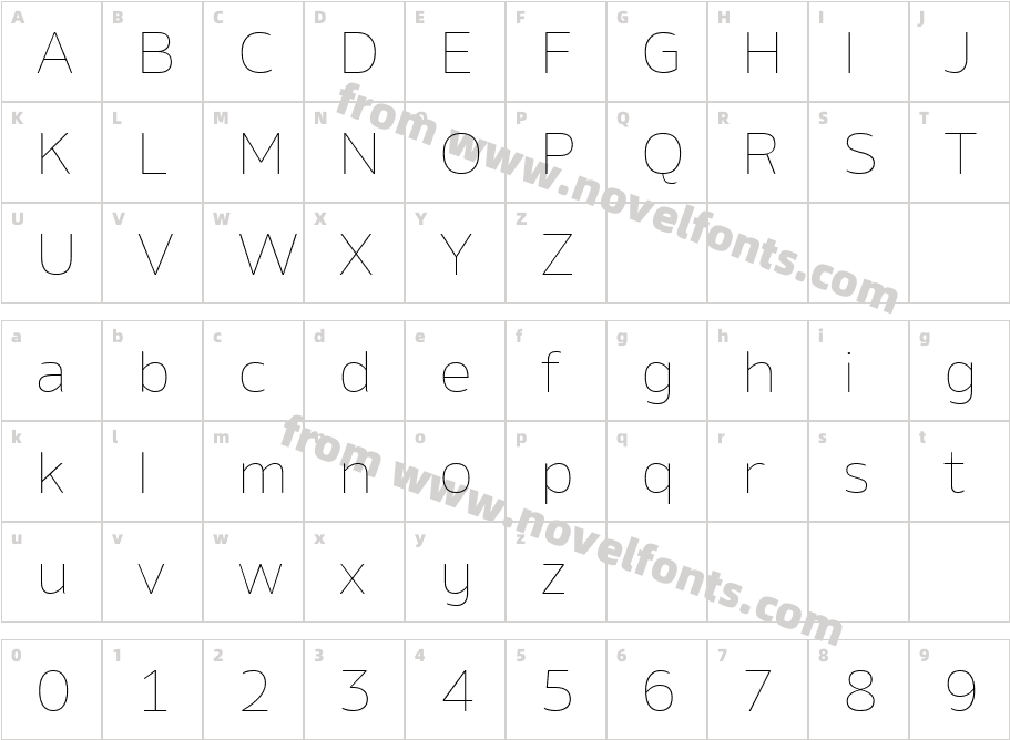 Amino Regular 2Character Map