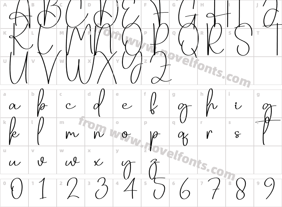 Ananta RegularCharacter Map