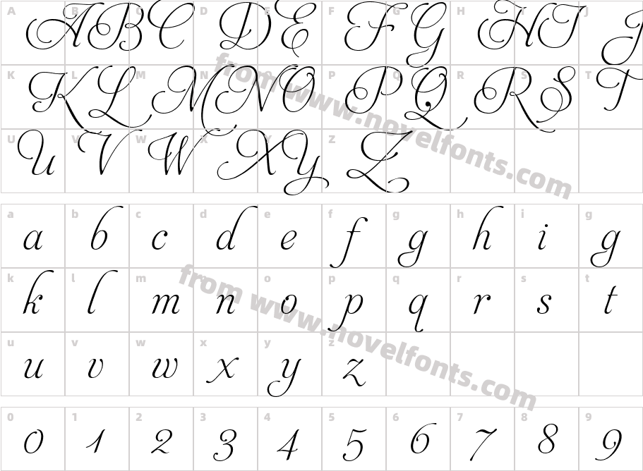 Aphrodite Slim ProCharacter Map